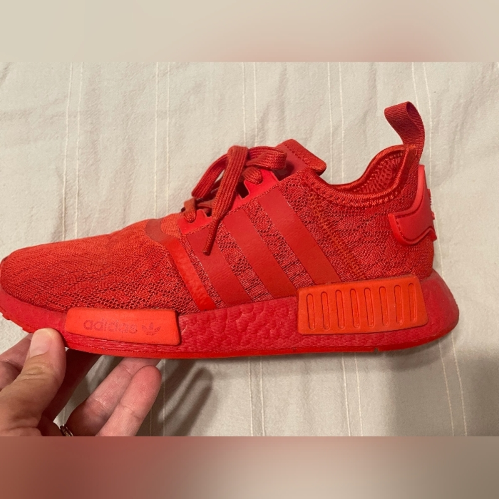 Adidas Nmd 1 Limited Edition Triple Red Lace cheetah pack